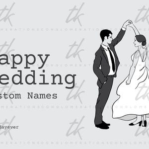 Tarjeta de boda
