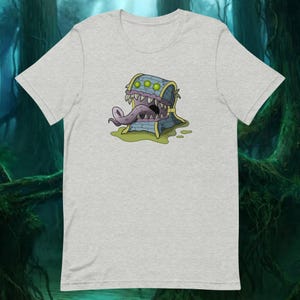 Mimic Monster D&D Graphic T-shirt, mimic graphic tee, casual dungeons and dragons tee, new school/cartoon aesthetic