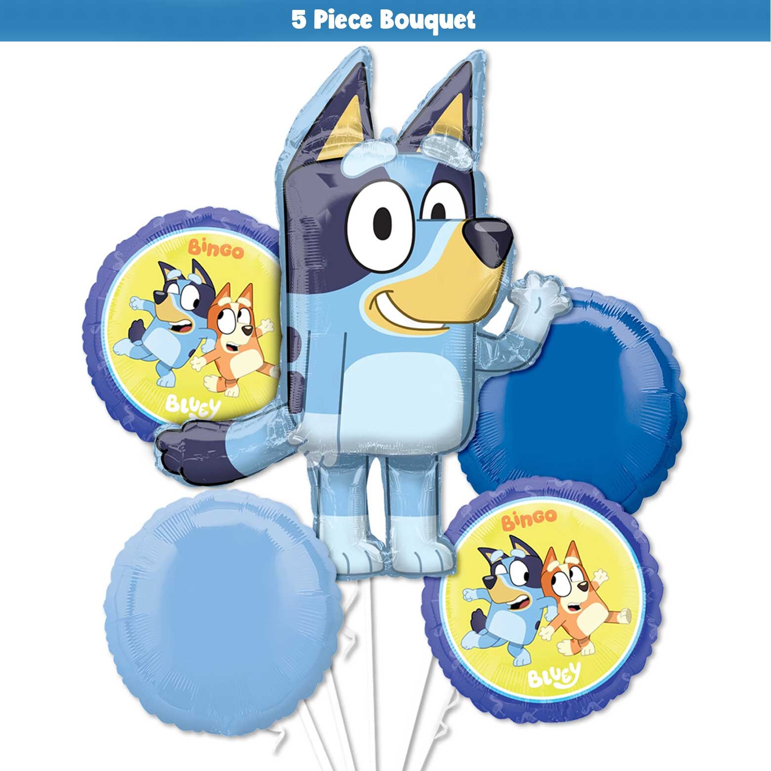 Bluey Balloons Bouquet