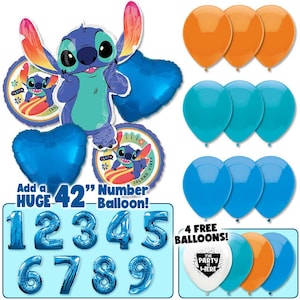 Lilo & Stitch Balloon Kit - Stitch&#39;s Tropical Adventure Party