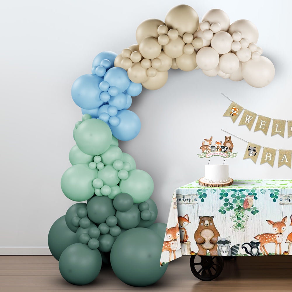 DIY Balloon Garland Arch PRO Kit Whimsical Woodlands Theme W/ Easy How to Video 1st Birthday ...