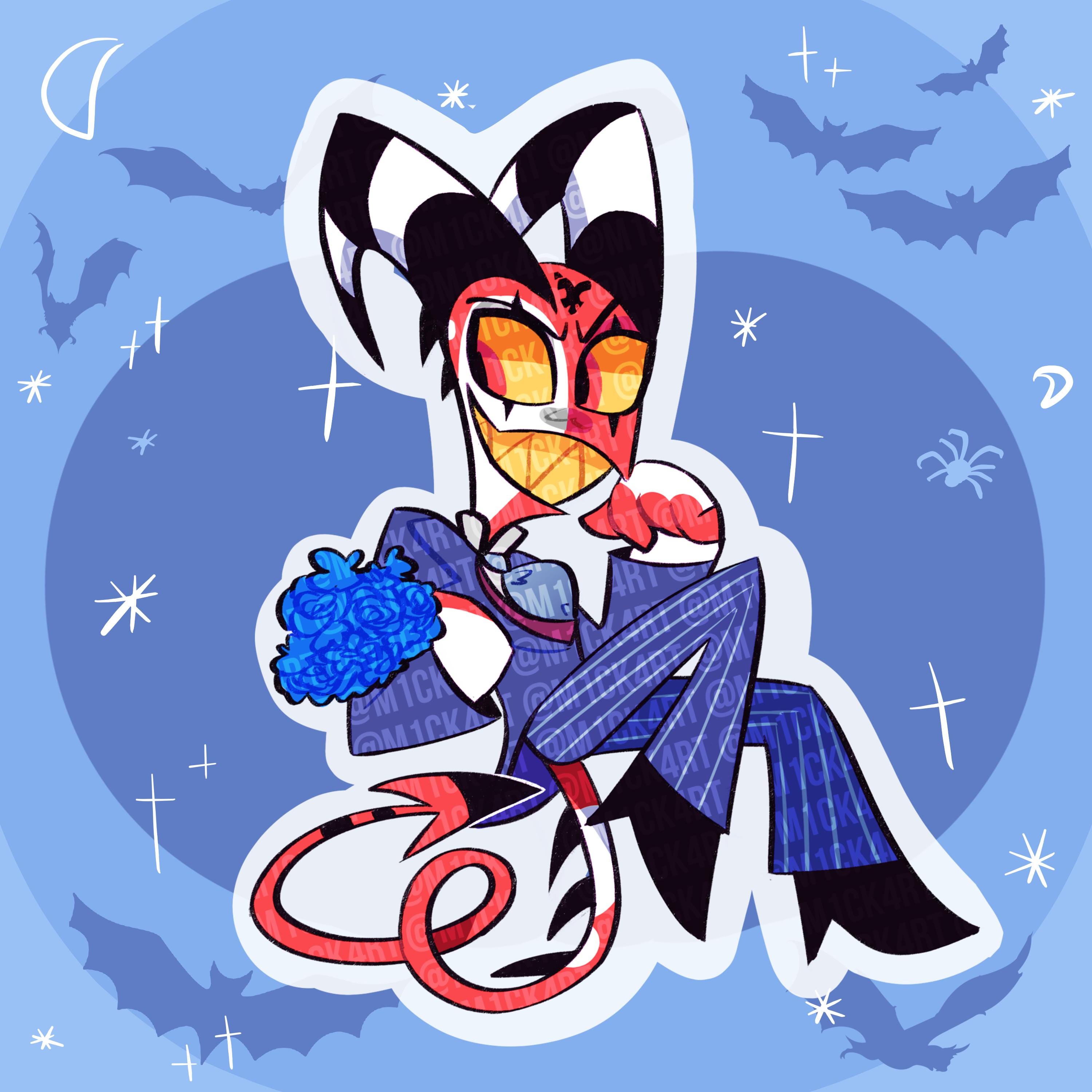 Stolitz Sticker Merch Helluva Boss Stolitz Stickers PRE-ORDERS - Etsy
