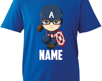 Captain America Avengers T-shirt, Captain America Shirt, Personalized Captain America shirt, Avengers T-shirt,Avengers Comic Superhero Shirt