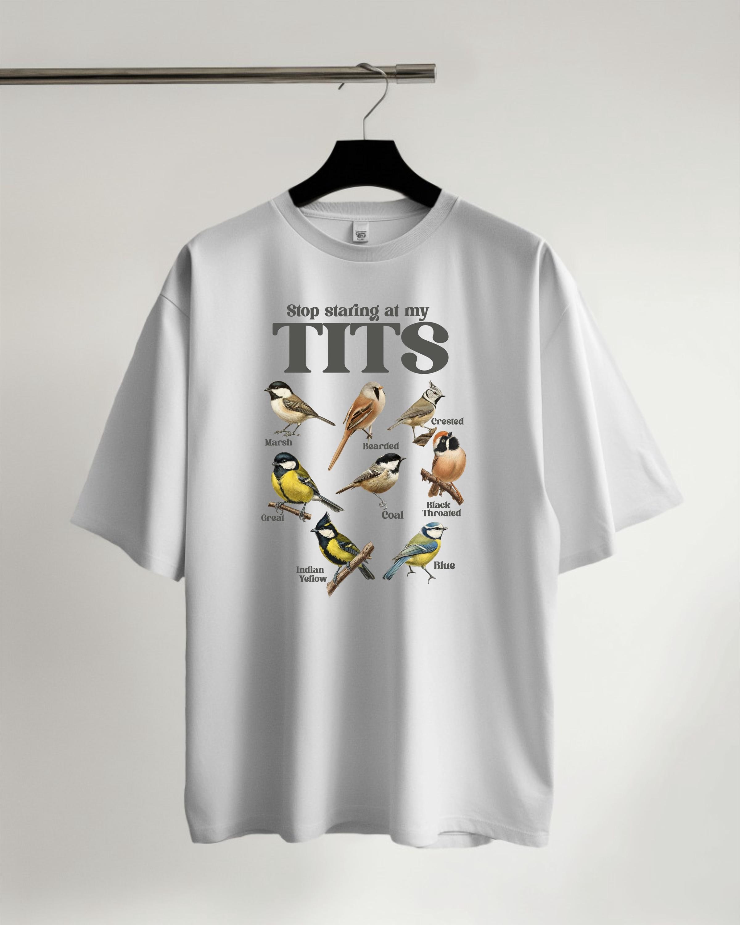 Stop Staring at My Tits Tshirt, Bird Lover Tshirt, Funny Birds