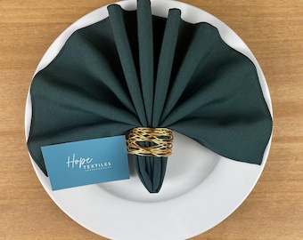 Bottle Green Napkins