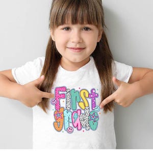First Grade Shirt, First Grade Team Shirt, Kindergarten Shirt, Back To School Shirt, First Grade Teacher Shirt, First Day Of School Shirt,