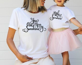 You are my Sunshine, Mother's Day, Our First Mother's Day, Mommy And Me Matching Shirts,Gift For Her, Mother's Day Gift, Mommy And Me Outfit