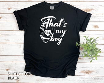 Customized Football Shirt, Your Name Football Tee, Game day Shirt, Football Season Tee, Football Graphic Tee, Football Mom Shirt, Custom Tee