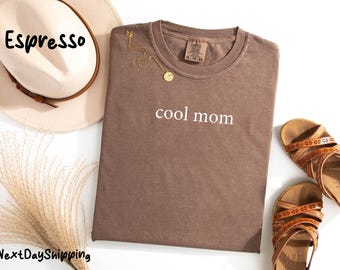 Cool Moms Club Shirt, Comfort Colors®  Cool Mom Shirt, Mom Life Shirt, Mother’s Day Shirt, Mom Appreciation Shirt, Shirt for Cool Moms