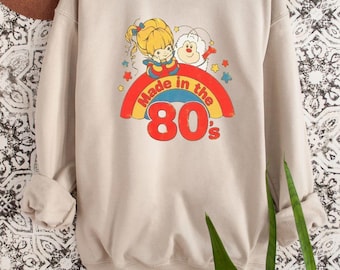 Camiseta hecha en los 80, camisetas de cumpleaños para mujer, regalo de cumpleaños, ropa de estilo retro, camiseta de cumpleaños de los 80, camiseta de celebración de cumpleaños,