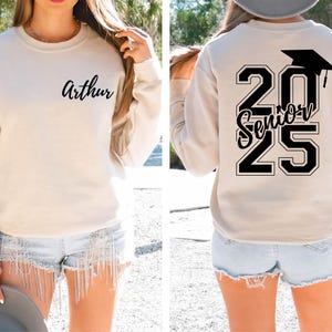 Custom Class Of Shirt, Custom Senior Shirt, Custom High School Shirt, Graduation Shirt, Custom Graduation Shirt, Graduation Sweatshirt