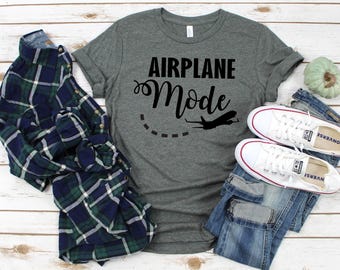 Airplane Mode Shirt, Trip Shirt, Fun Shirts, Adventure Shirt, Travel Shirt, Vacation Shirt, Family Matching Shirts, Funny Tees