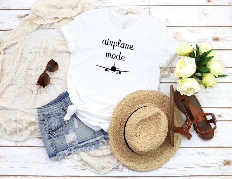 Airplane Mode shirt, Family Shirts, Travel Shirt, Vacation Shirt, Fun Tees, Adventure Shirt, Trip Shirt, image 1