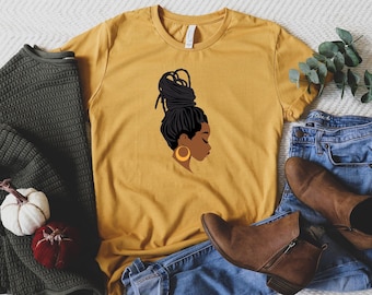 Camiseta de mujer afro, camiseta de Juneteenth, camiseta de reina negra de hermanas, camiseta del Mes de la Historia Negra, regalo para hermanas, mujer negra orgullosa
