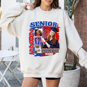 Custom Photo Graduation Shirt, Custom Photo Senior Shirt, Graduation Shirt, Custom Senior Shirt, Graduation Sweatshirt,Family Graduation Tee