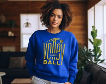 Camiseta de voleibol personalizada, camiseta de temporada de voleibol, camiseta gráfica de voleibol, camiseta con tu nombre, camiseta del día del partido, camisetas deportivas