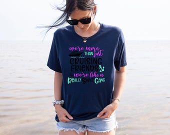 HATANSE "More Than Just Cruising Friends, We're Also Accomplices" Graphic T-Shirt | Unisex Cotton Tee