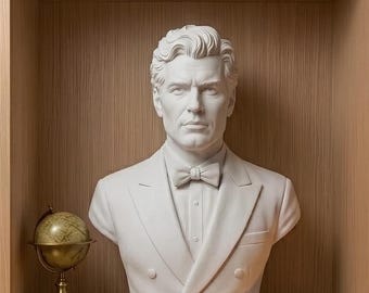 Busto personalizzato, statue ritratto 3D personalizzate da foto, figura stampata in 3D come regalo, busto 3D personalizzato come ricordo di compleanno