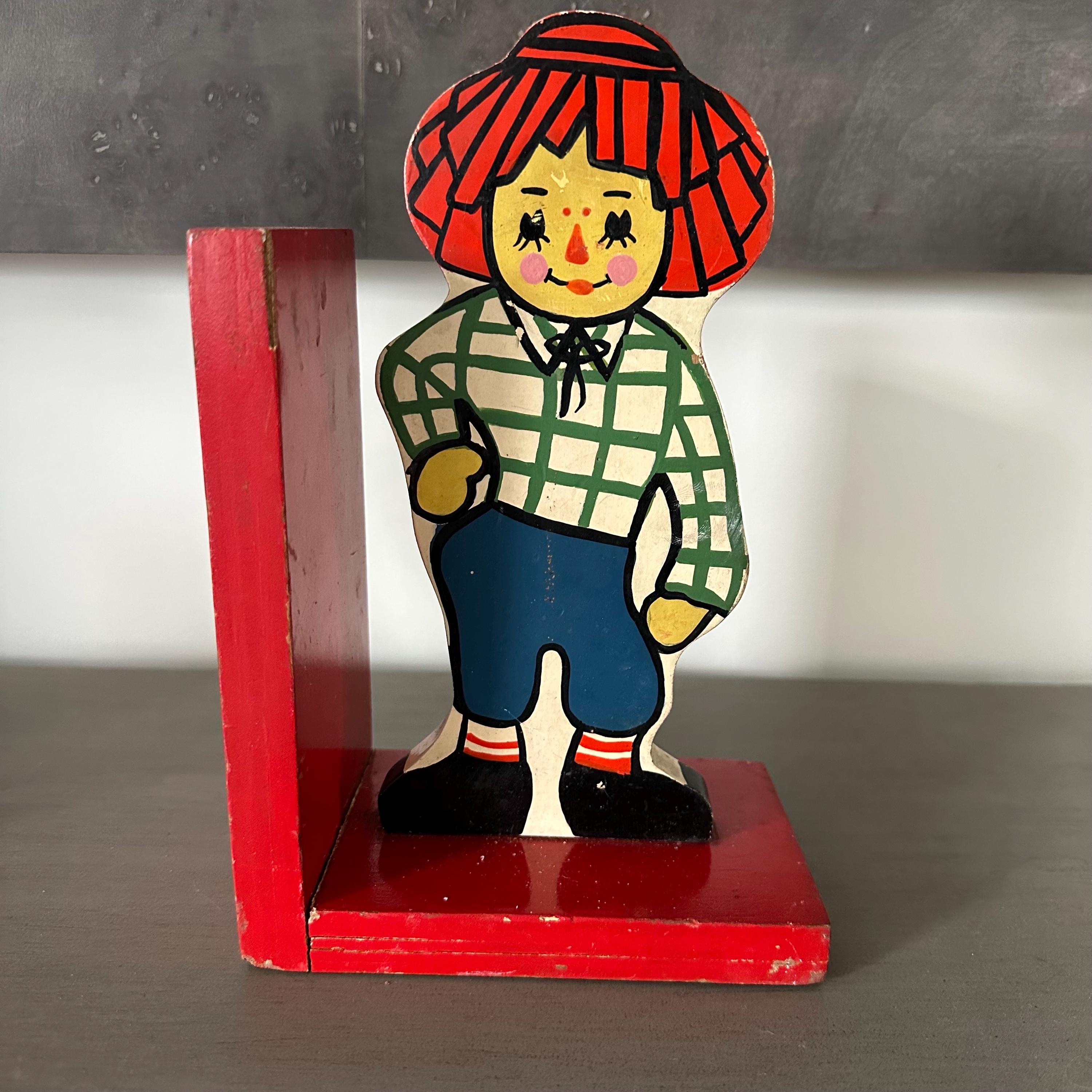 Raggedy Ann & Andy Bookends - Etsy