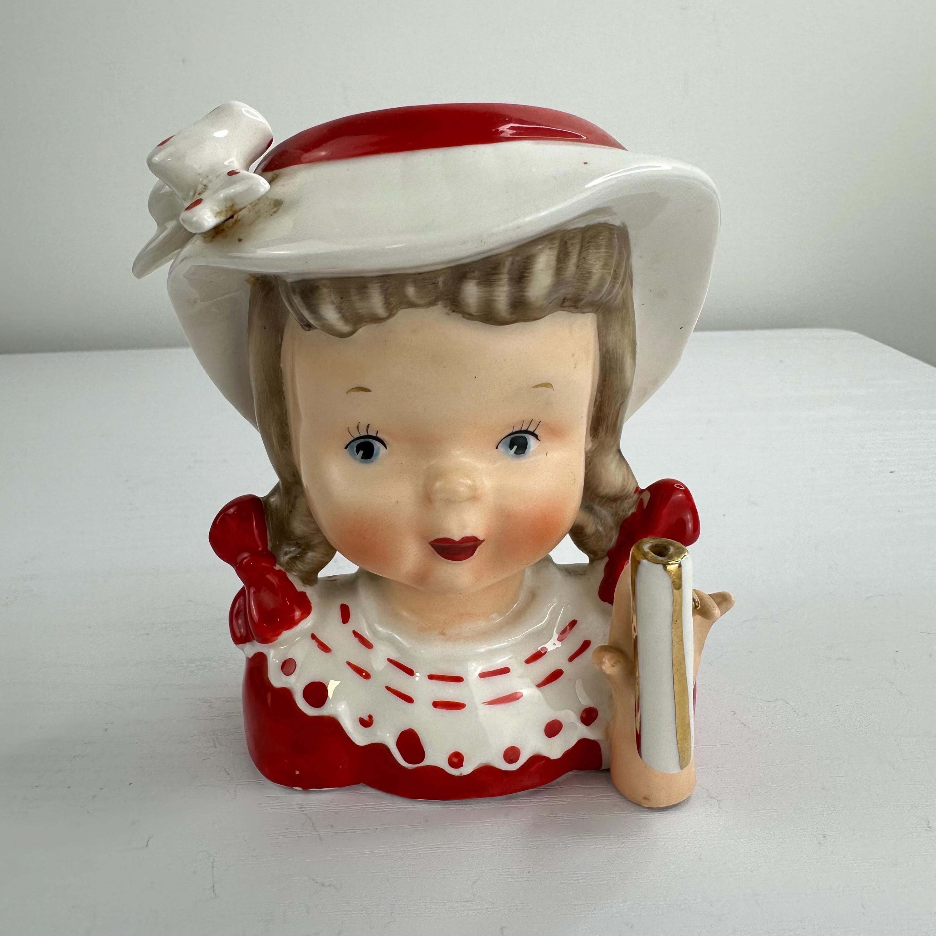 Head Vase Girl Umbrella - Etsy