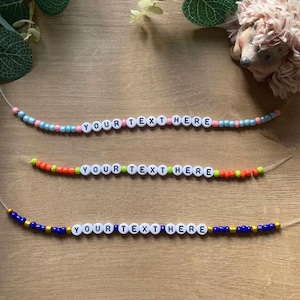 Customisable / Personalised Friendship Bracelets