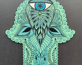 Evil Eye Hamsa Hand