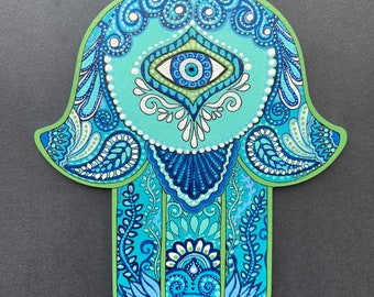 Evil Eye Hamsa Hand