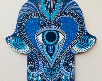 Evil Eye Hamsa Hand