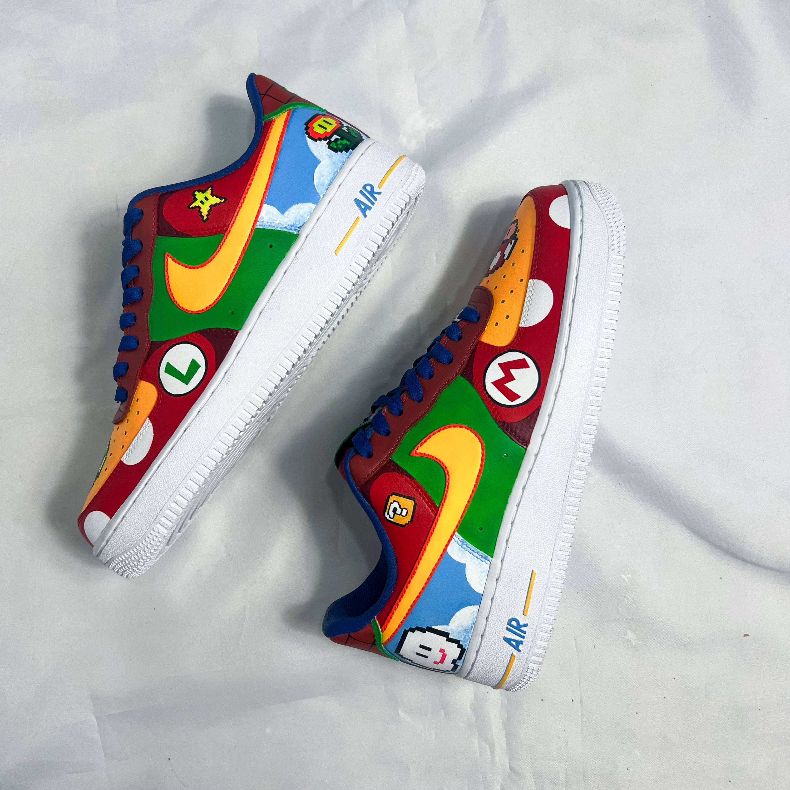 Mario nike shoes - Etsy 日本