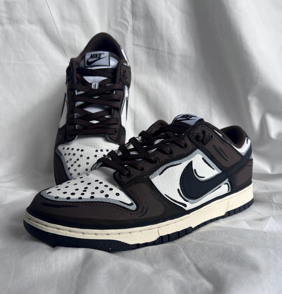 custom painted nike dunks