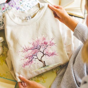 Cherry Blossom Sweater - Etsy