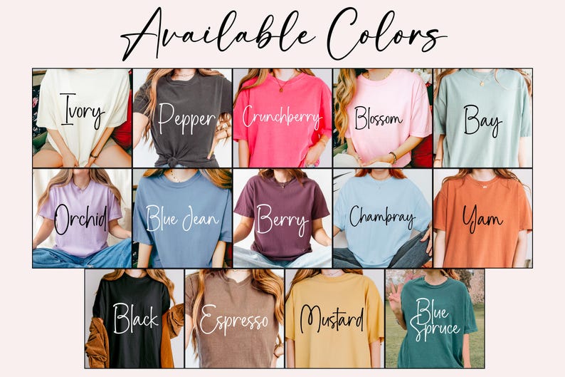 Cute Ghost Shirt, Cottagecore Boho Ghost Comfort Colors Relaxed Fit Unisex Tshirt, Vintage Witchy Shirt, Spooky Apparel, Unique Gift for Her image 9