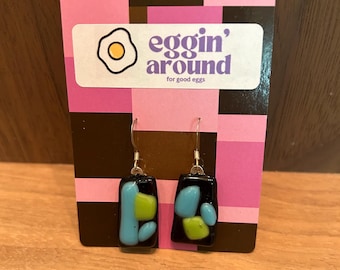 Fused Glass Earrings