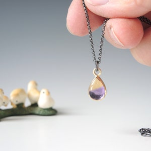 Petite Ametrine Pendant in 18kt Gold