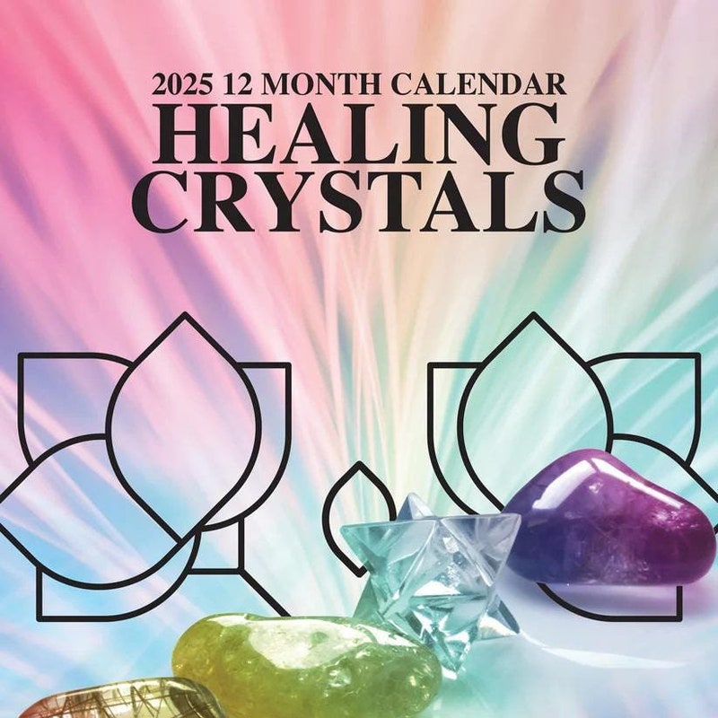 Crystal 2025 Calendar Etsy UK