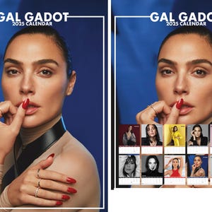 Gal Godot 2025 Calendar - Etsy