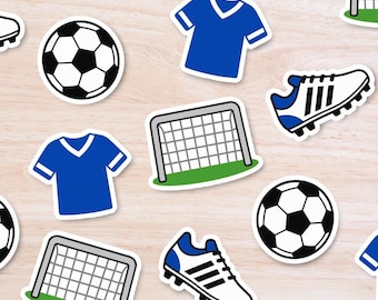Soccer Party Confetti, Soccer Birthday Decorations, Soccer Table Scatter, Sports Party Decor, 100 Pieces