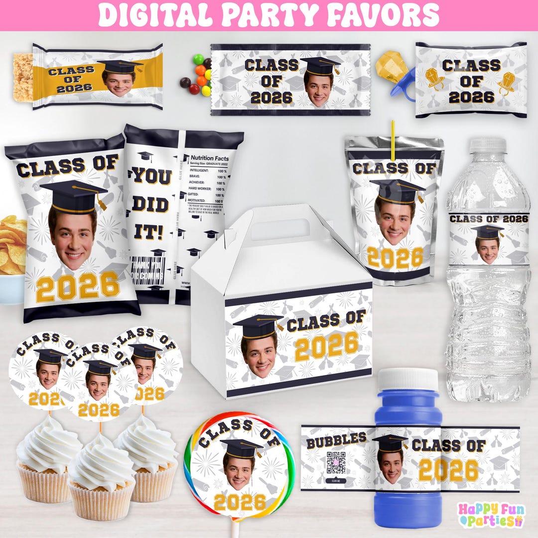 Personalized Graduation Party Favors | Class of 2025 | Graduation 2025 ...