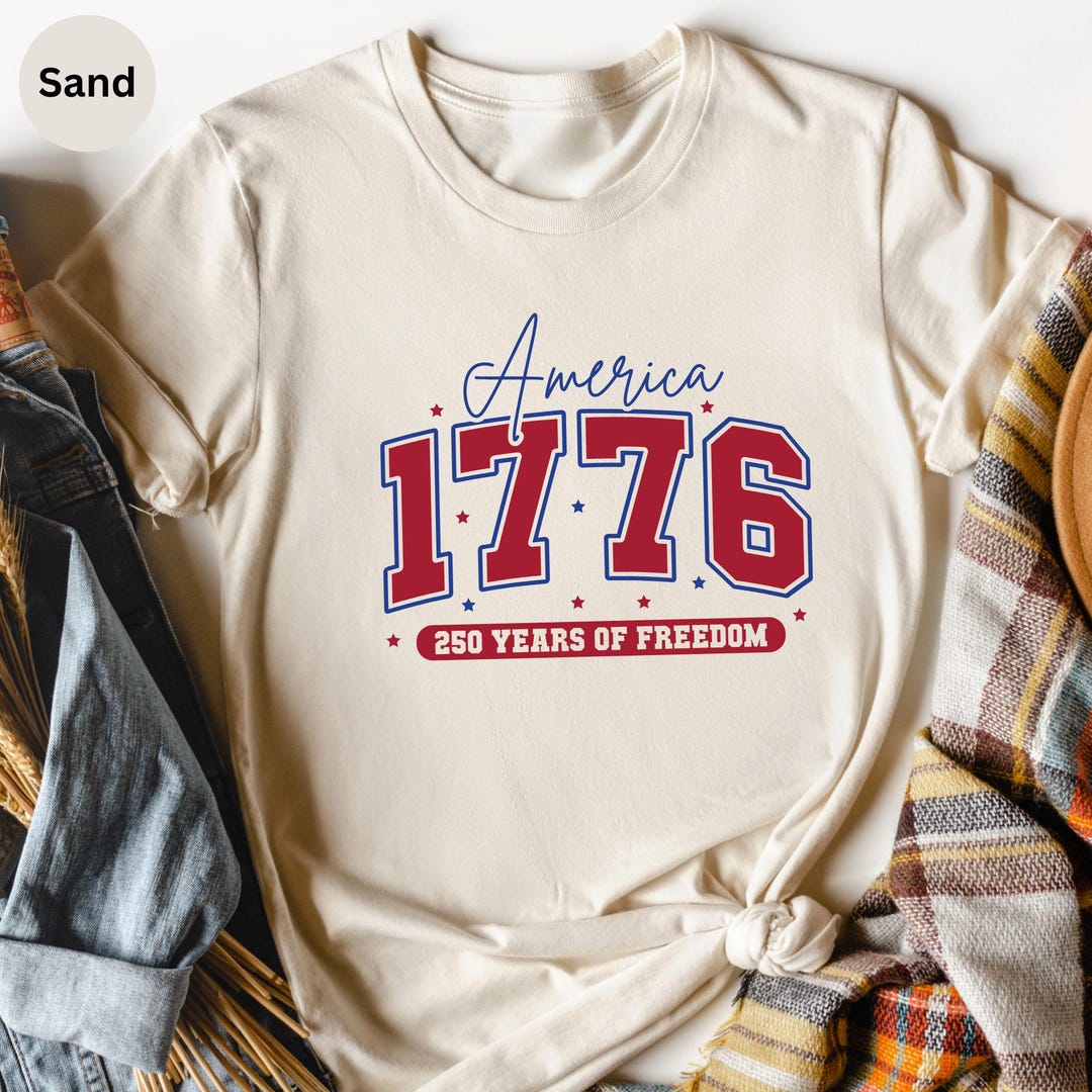 America 250th Anniversary Shirt, 250 Years of Freedom Shirt, USA ...