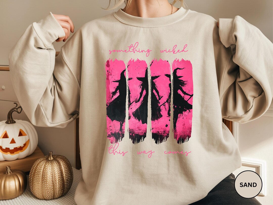 Something Wicked Witch Halloween Sweatshirt, Spooky Season Costume - Etsy