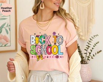 Back To School Shirt: Teacher Student School Vibes