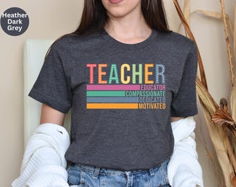 Teacher Educator Graphic Tee, Back to School Shirt