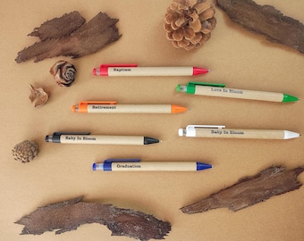 Gepersonaliseerde zaadpen: afstudeercadeau, terug naar schoolcadeau