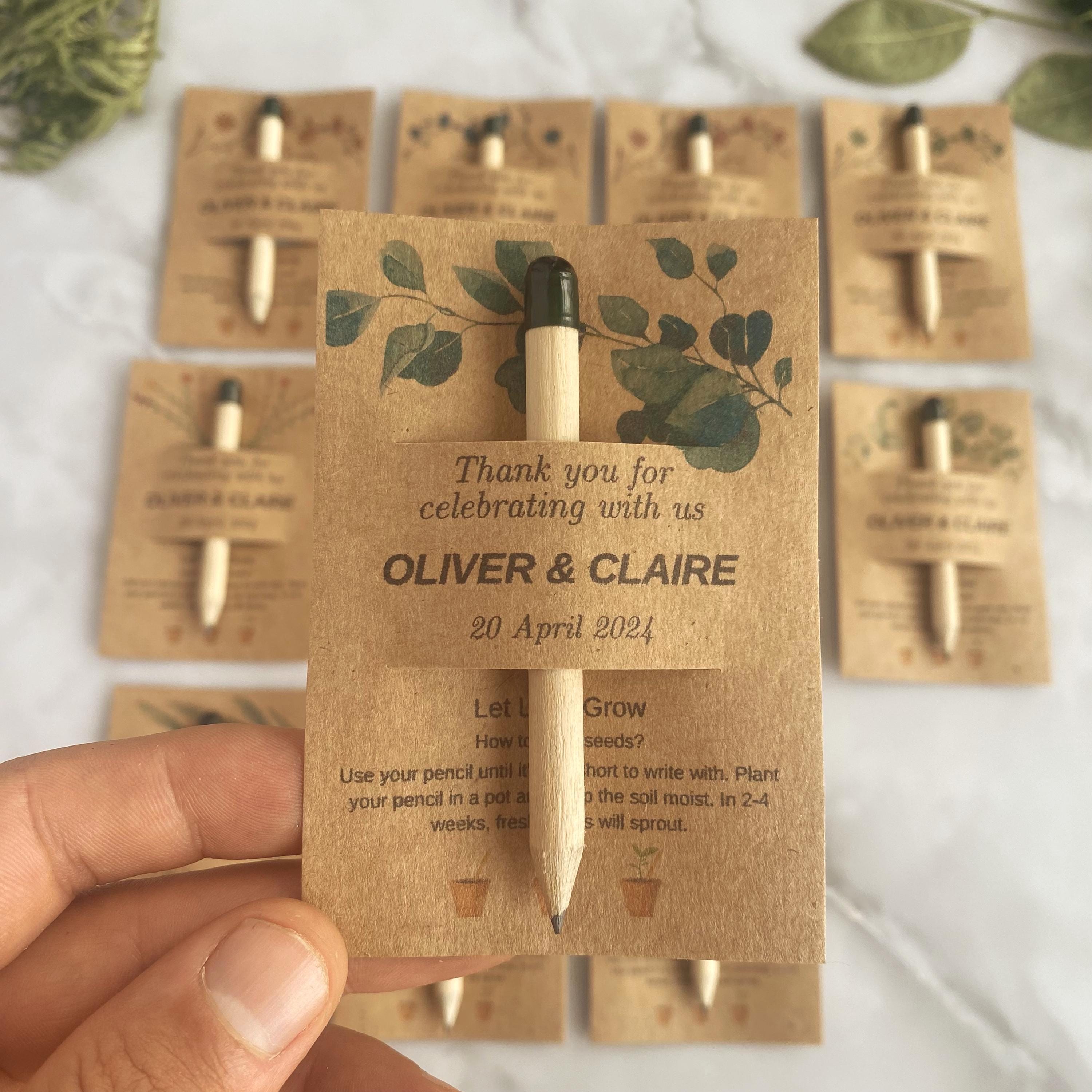 Plantable Wooden Seed Pencil