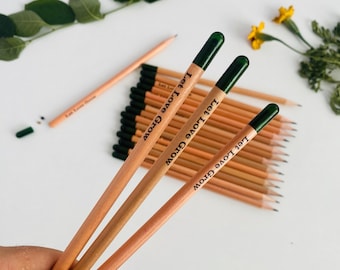 Plantable Seed Pencils: Wildflower Favors- Eco-Friendly Gift