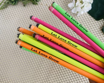 Personalized Plantable Seed Pencils: Eco-Friendly Wedding Favors