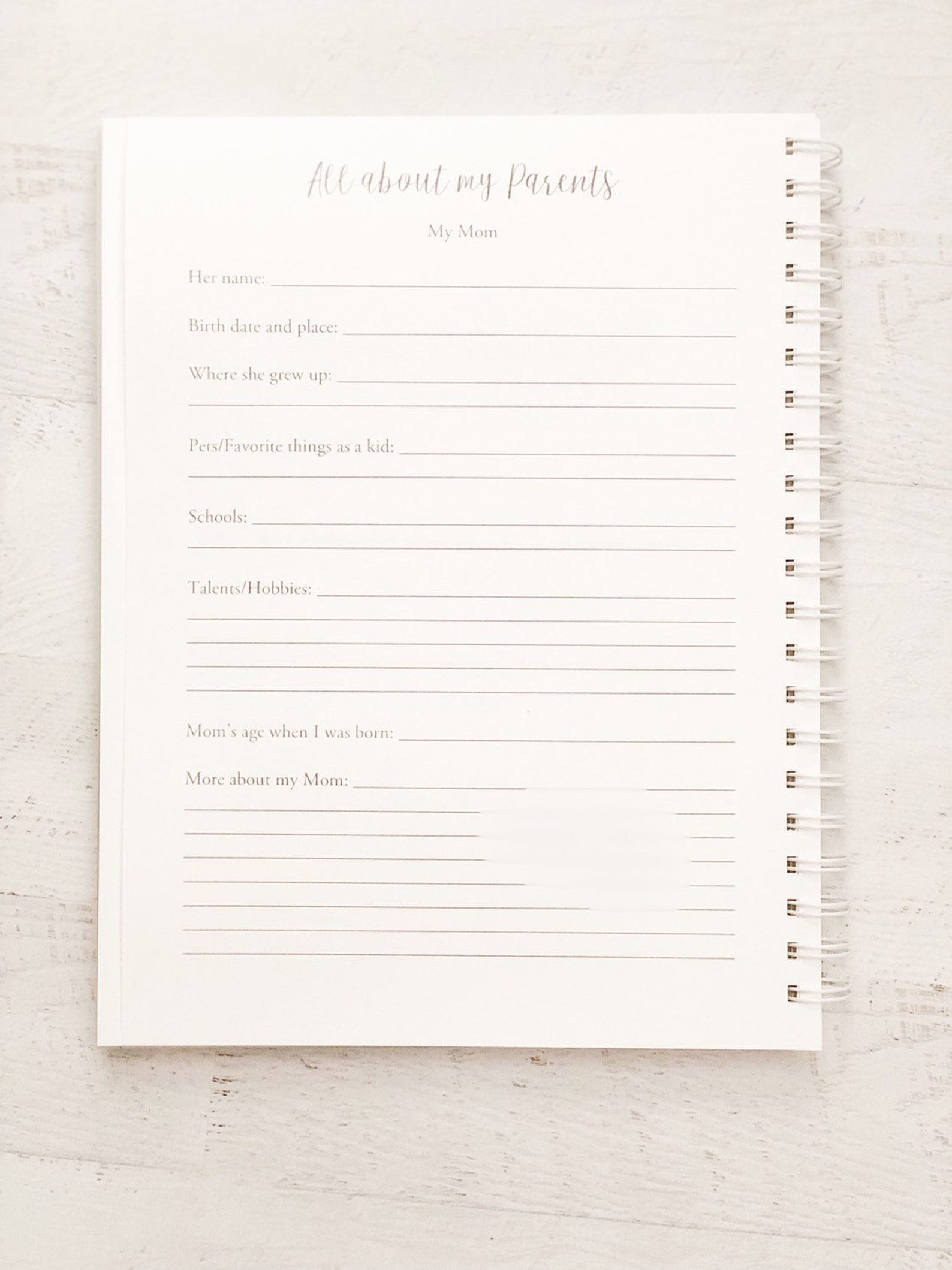 Baby Book Girl Baby Book Personalized Baby Book First Year Etsy