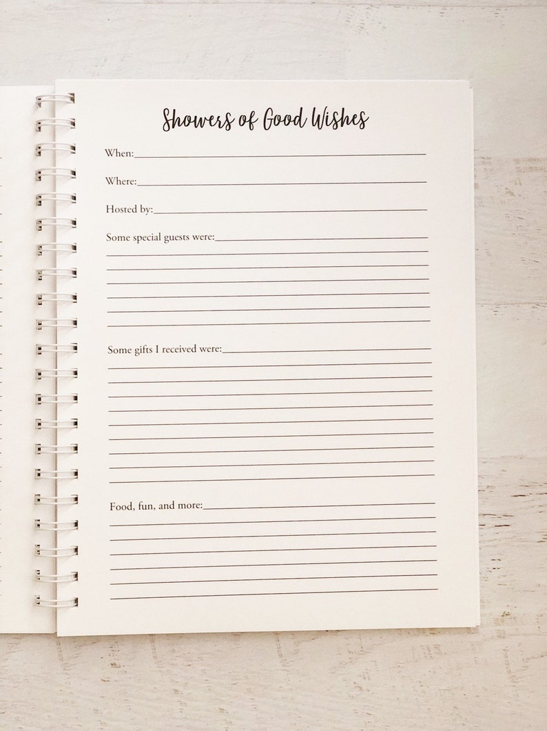 Personalized Baby Book for Boy Memory Book for Baby's Etsy