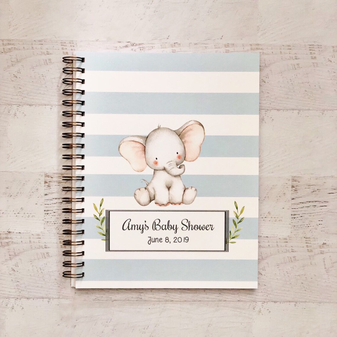 Baby Shower Journal and Guest Book Baby Shower Keepsake and Etsy