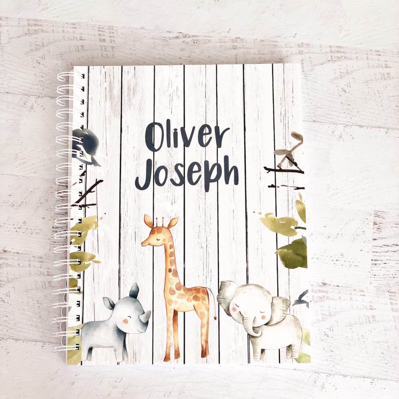 Personalized Baby Book Custom Baby Journal Baby Shower Etsy